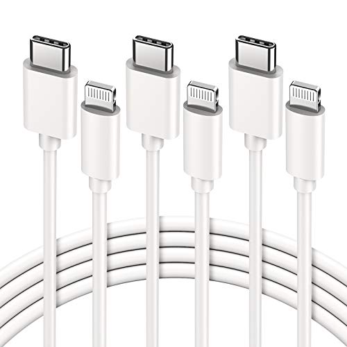 Marchpower Cable Usb C Lightning, 1 Pack 1M [Certifié MFi] iPhone Charge  Rapide Câble Usb C Vers Lightning pour iPhone 13/iPhone 12/iPhone 11/iPhone  SE X XR XS Max/iPad/iPods Fil C-Lightning Blanc 